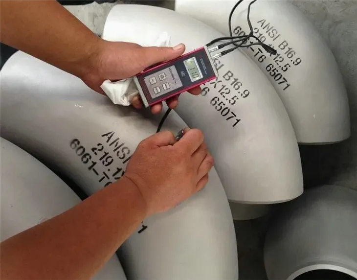 Алюминиевая труба фитинги колено, 6061 T6 колено, строительные материалы