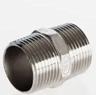 Соска с наружной резьбой с шестигранной головкой резьбовые, трубный ниппель