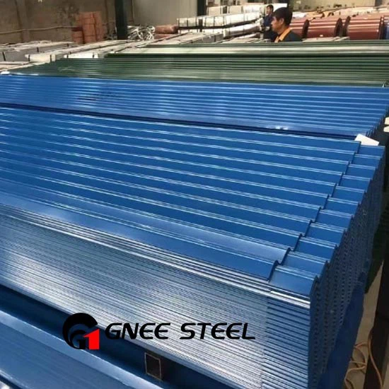 Гофрированный лист с цветным покрытием