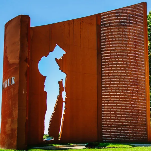 Пластина коррозионностойкой структурной стали ASTM A588